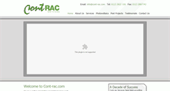 Desktop Screenshot of cont-rac.co.uk