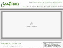 Tablet Screenshot of cont-rac.co.uk